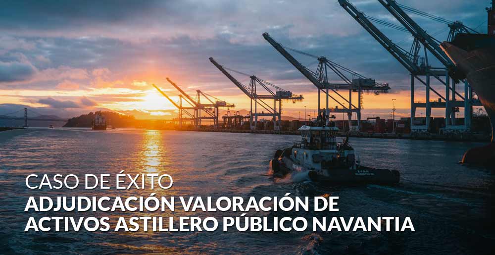 Adjudicación valoración de activos del astillero público Navantia