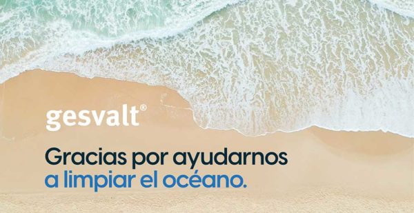 Gesvalt contribuye a eliminar más de 750 toneladas de plástico de los océanos